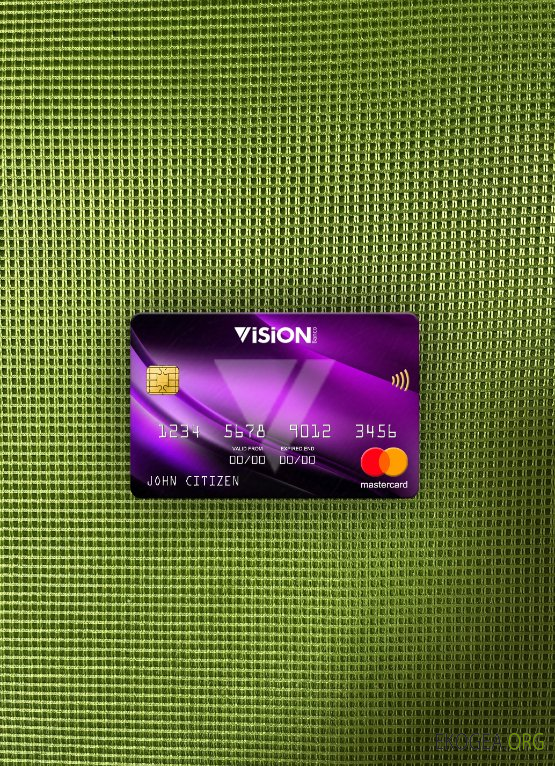 Paraguay Vision Banco banque mastercard photolook recto